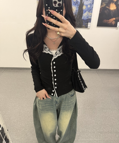 ラブリーレーストップス BLACK