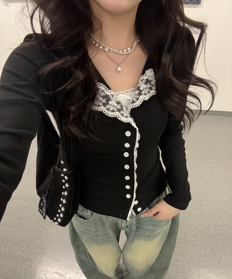 ラブリーレーストップス BLACK