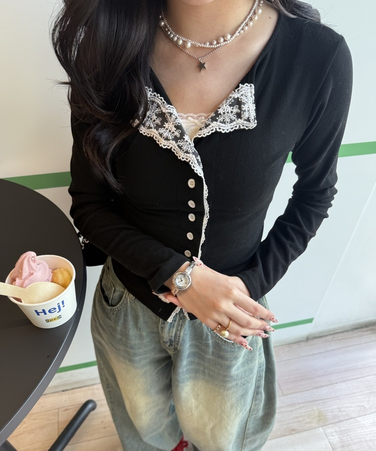 ラブリーレーストップス BLACK