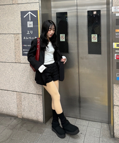 ブレザージャケット BLACK