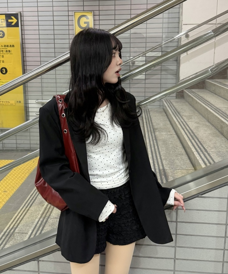 ブレザージャケット BLACK