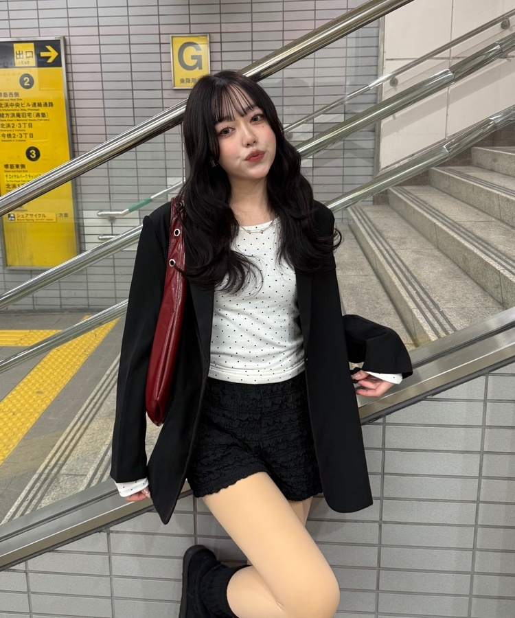 ブレザージャケット BLACK