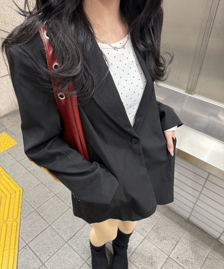 ブレザージャケット BLACK