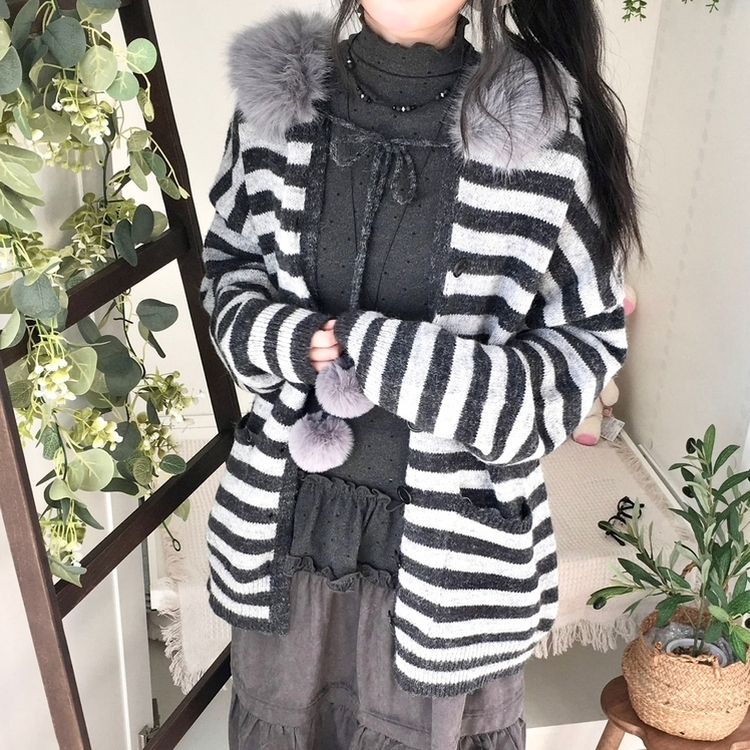 완전 부드러운 도트 낙낙핏 부들부들 레이어드 캉캉 프릴 폴라 긴팔 티셔츠