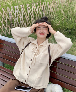 セーラーニットカーディガン IVORY