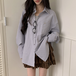 ルシアシャツ BLUE