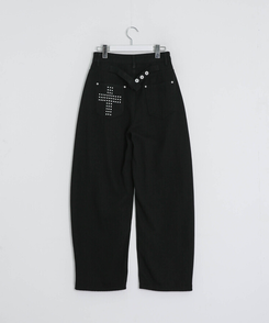 モチーフポケットクロスワイドパンツ