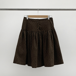 ドットミディスカート