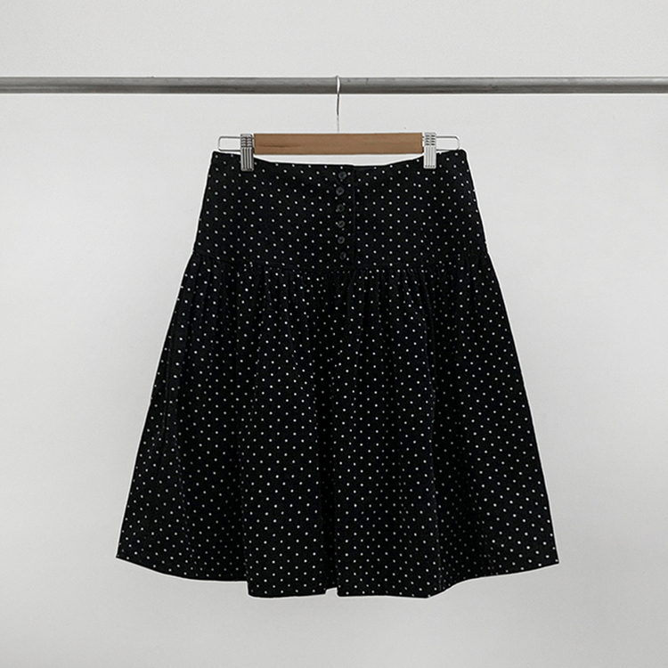 ドットミディスカート