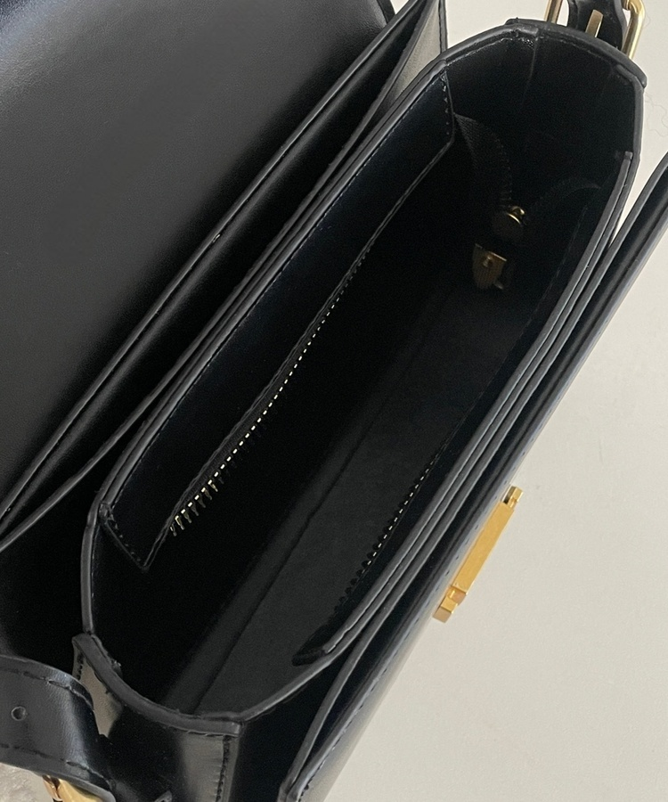 데일리 캐주얼 숄더 크로스백 블랙