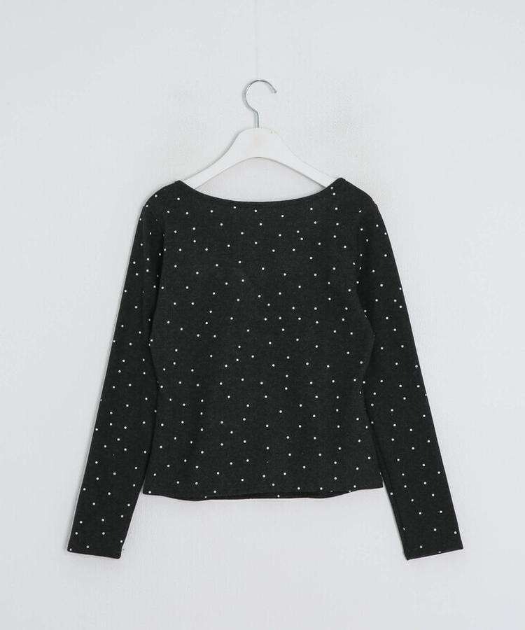 レースドットTシャツ