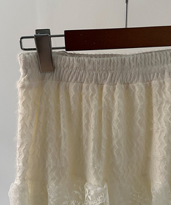 달콤 레이스 빈티지 프릴 캉캉 모리걸 롱 스커트