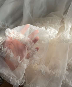 レースシースルーティアードスカート