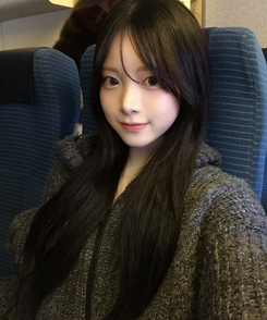 꽈배기 후드 니트 집업 먹색