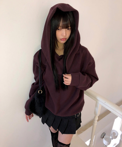 ファーショルダーバッグ BLACK