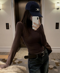 スエードミニバックパック BROWN