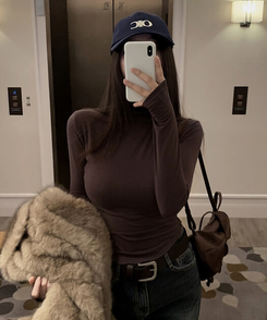 スエードミニバックパック BROWN