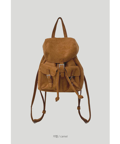 スエードミニバックパック