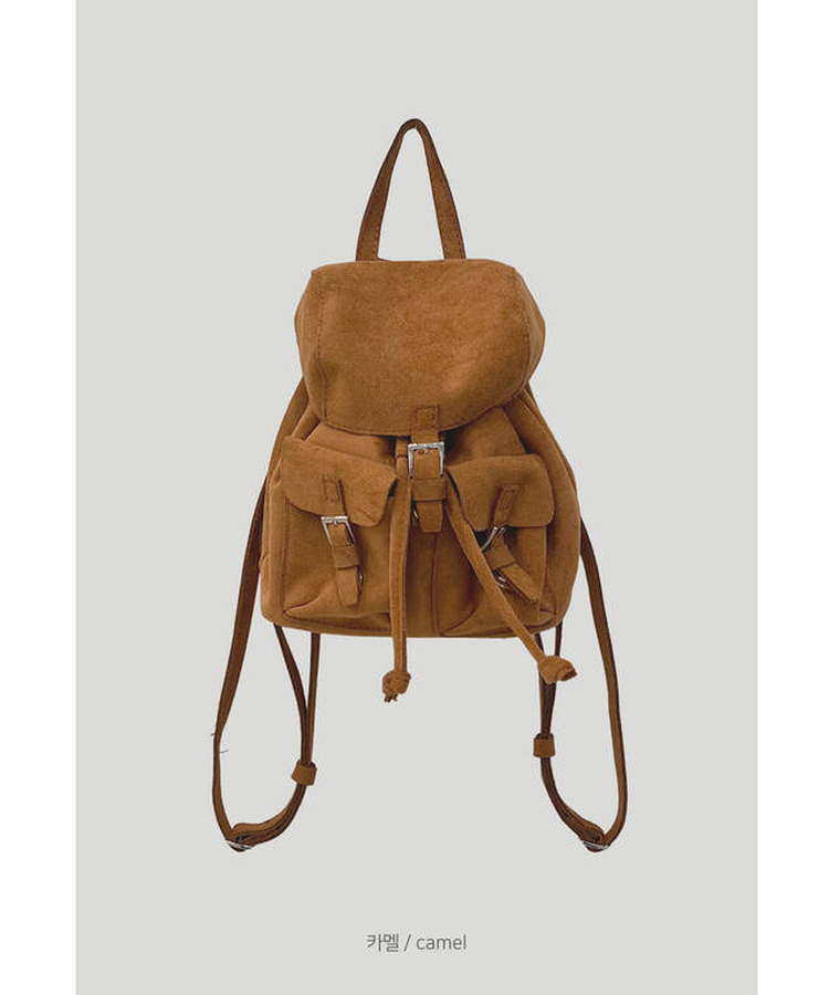スエードミニバックパック