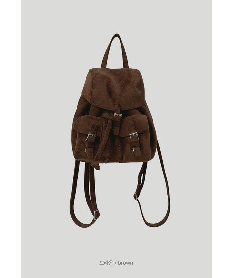 スエードミニバックパック