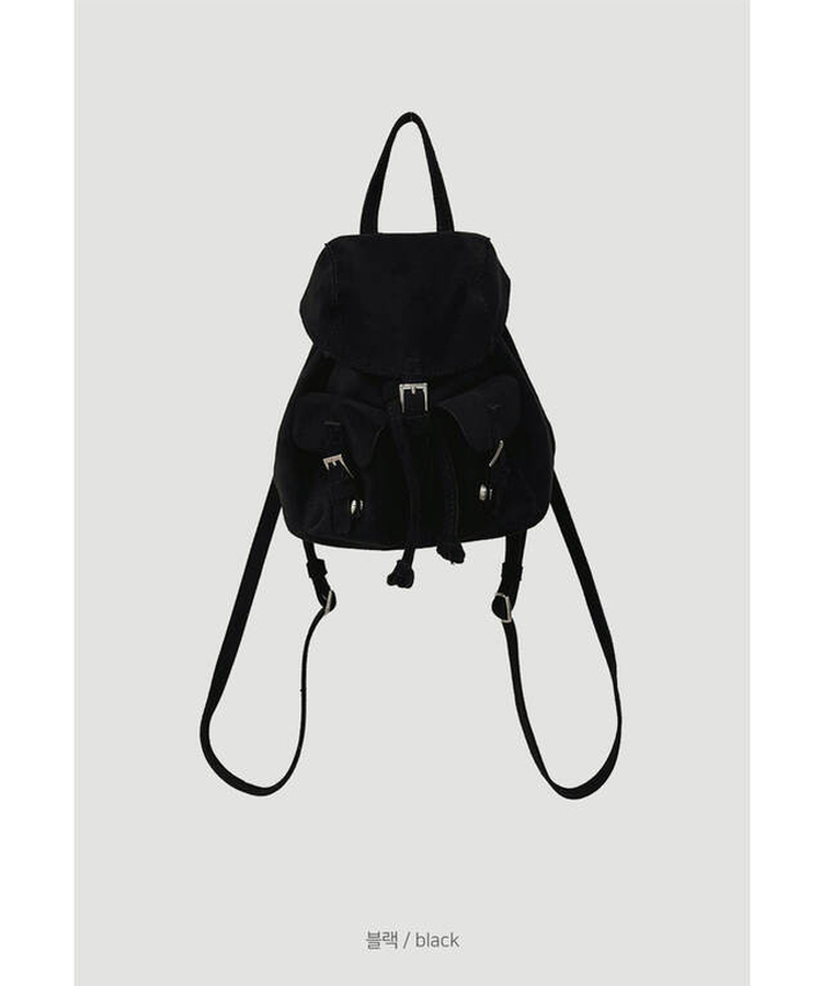 スエードミニバックパック