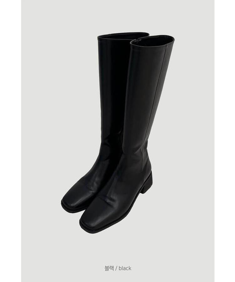 ベーシックスクエアロングブーツ