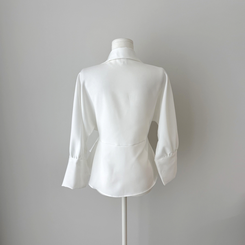 ピンタックシャツブラウス(6color)