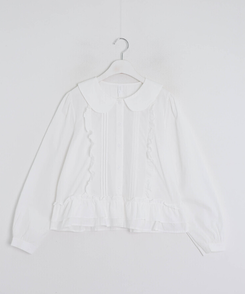 レースフリルブラウス