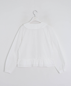 レースフリルブラウス