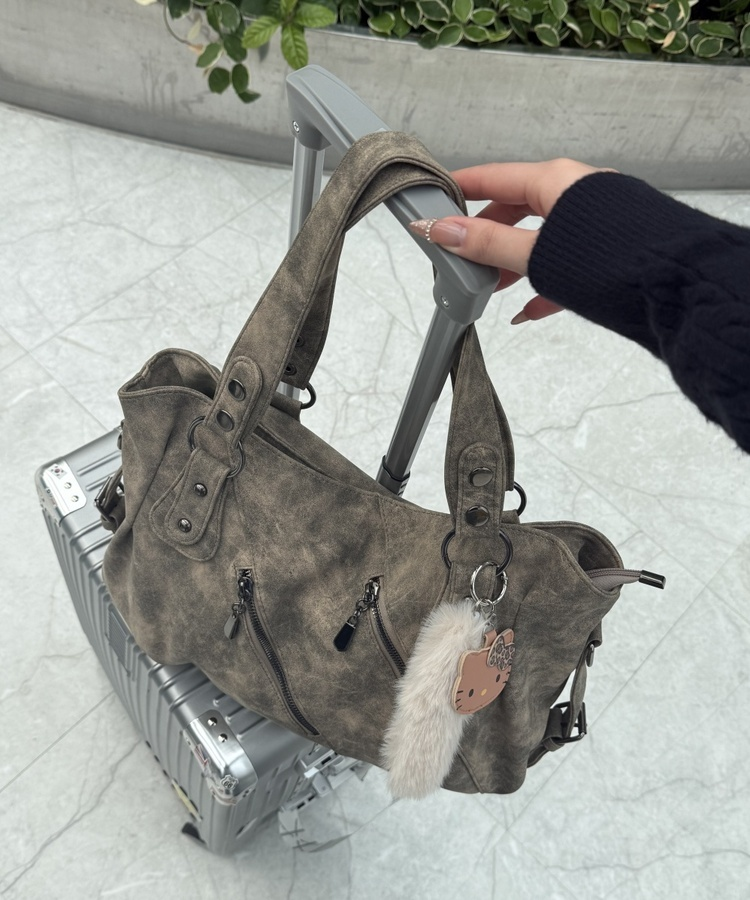 ヴィンテージライクビッグバッグ KHAKI BEIGE