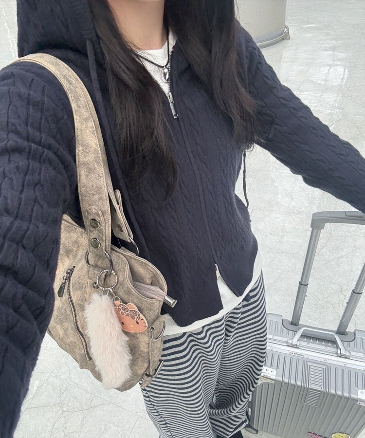 ヴィンテージライクビッグバッグ KHAKI BEIGE