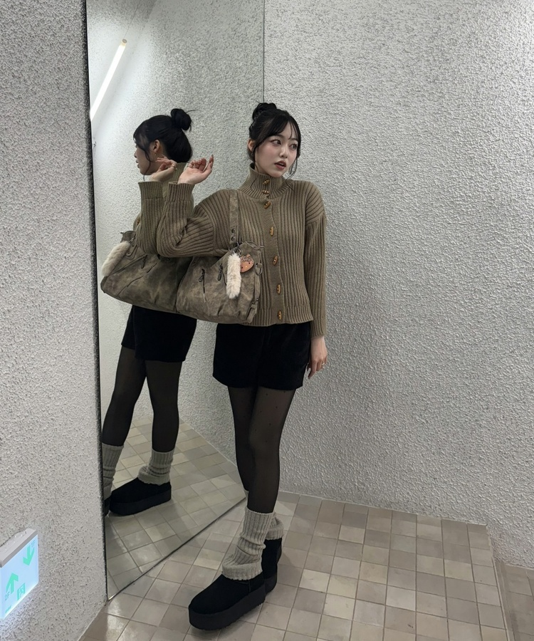 ヴィンテージライクビッグバッグ KHAKI BEIGE