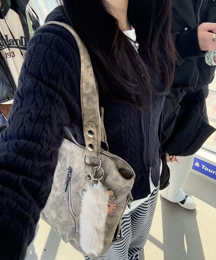 ヴィンテージライクビッグバッグ KHAKI BEIGE