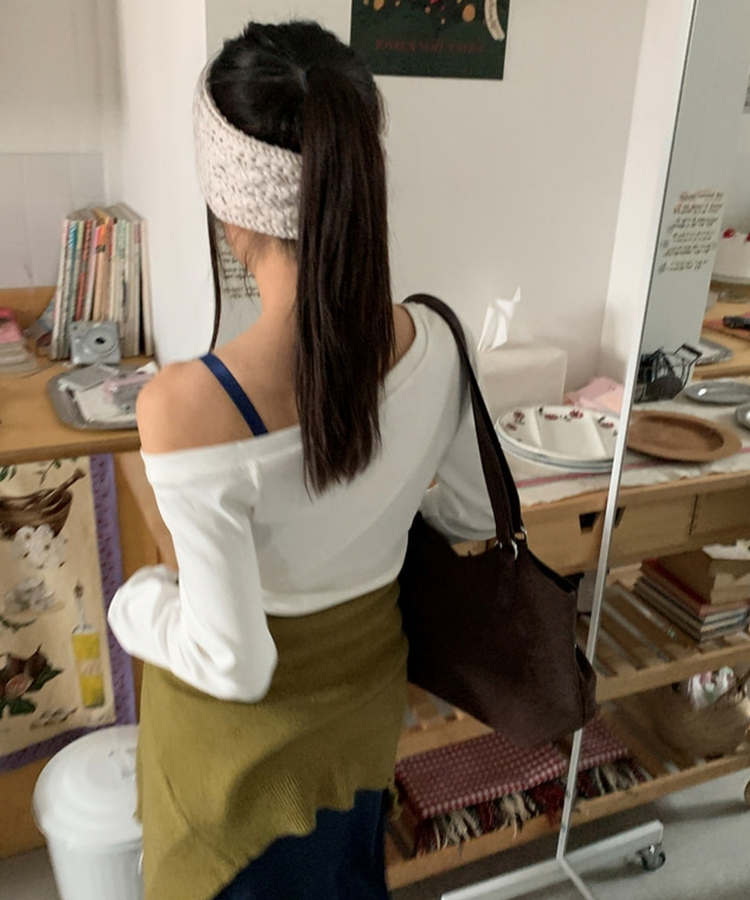 1997スターワンオフレタリング長袖Tシャツ(5color) WHITE