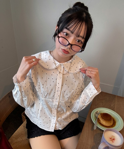 긱시크 너드 안경 호피