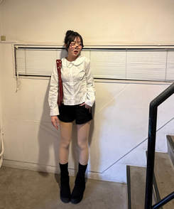 긱시크 너드 안경 호피