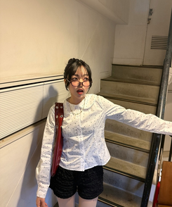 긱시크 너드 안경 호피