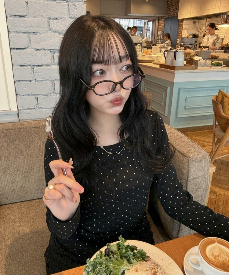 긱시크 너드 안경 블랙