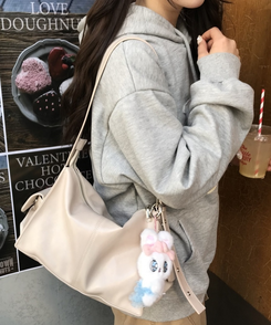 サイドポケットクロスバッグ IVORY