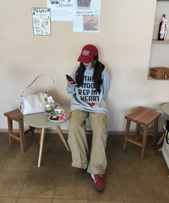 サイドポケットクロスバッグ IVORY