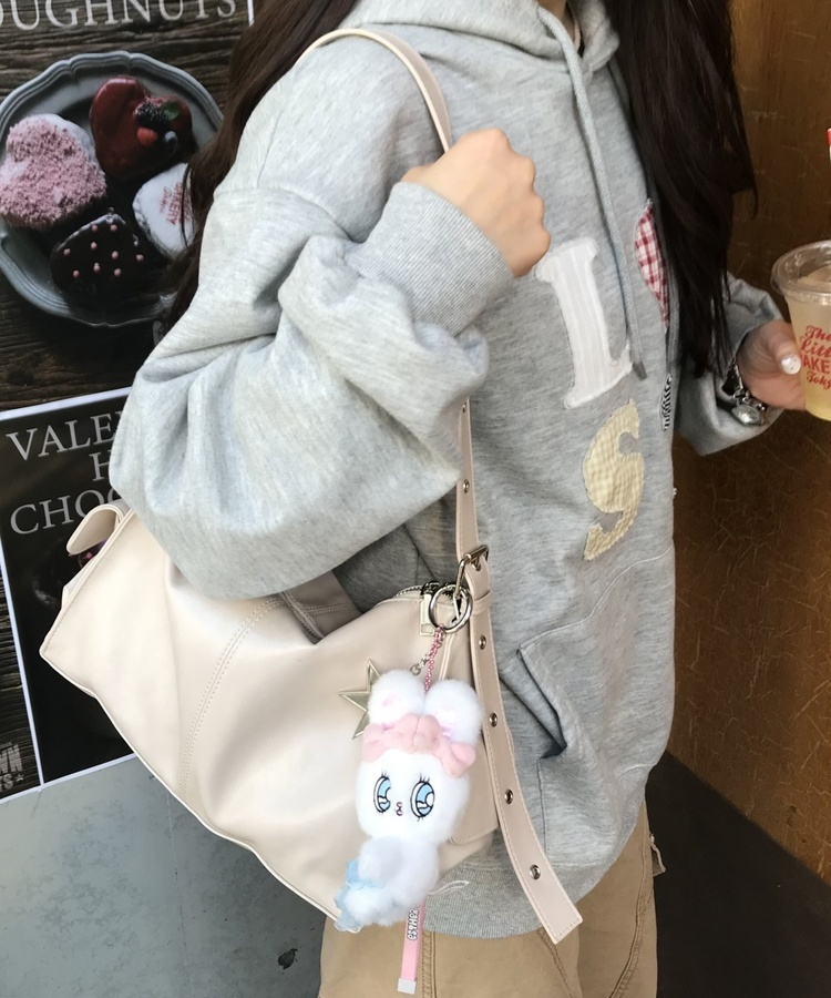 サイドポケットクロスバッグ IVORY