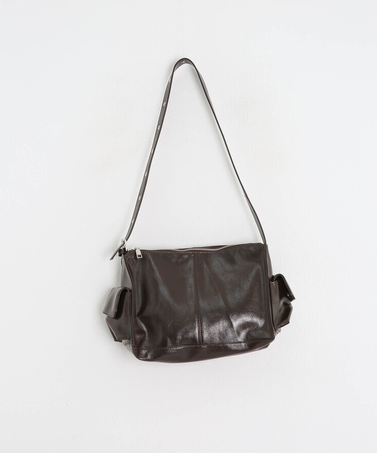 サイドポケットクロスバッグ