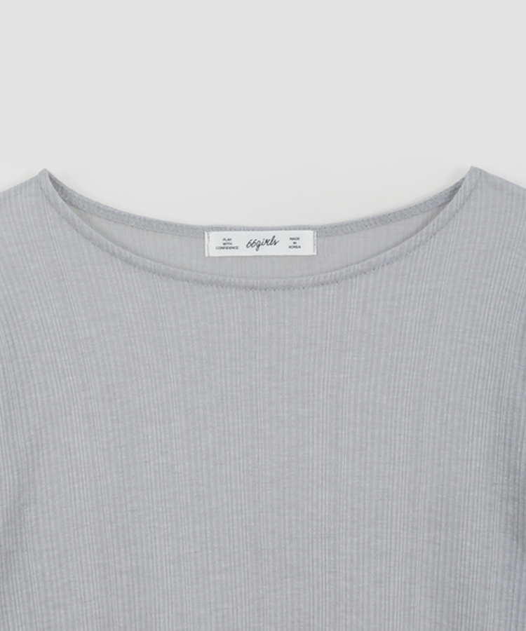 ウェーブ長袖Tシャツ(6color)