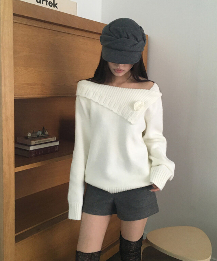 ウールプリーツキャップ GRAY