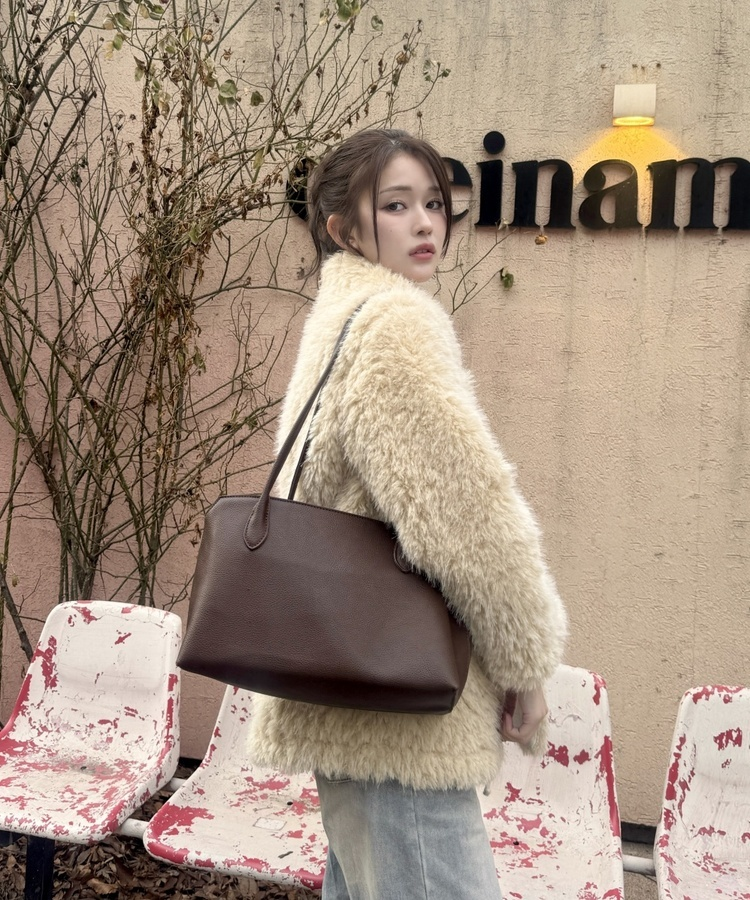 심플 베이직 캐주얼 숄더백 커피