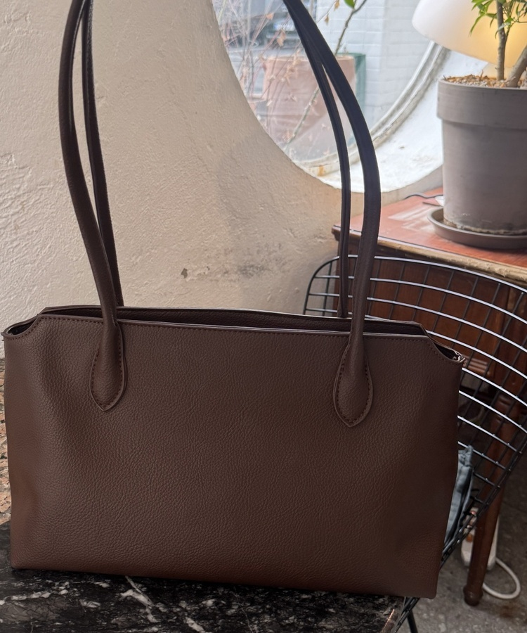 심플 베이직 캐주얼 숄더백 커피