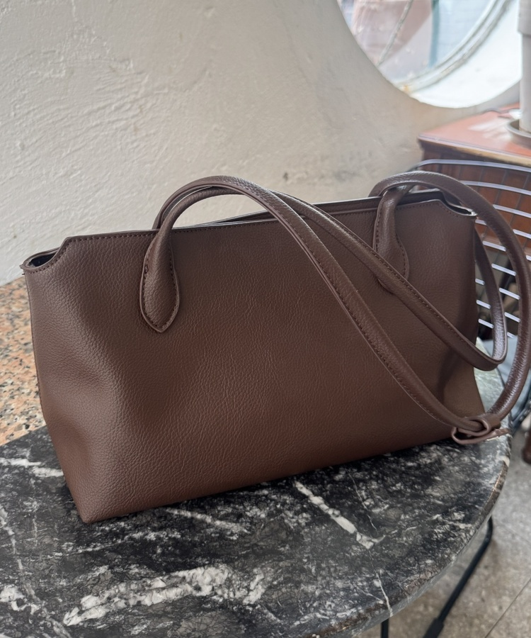 심플 베이직 캐주얼 숄더백 커피