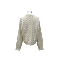 ケーブルふんわりVネックニット(5color)