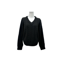 ケーブルふんわりVネックニット(5color)