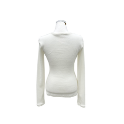 ボタンリブグラム長袖Tシャツ(5color)